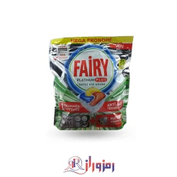قرص ماشین ظرفشویی فیری fairy مدل platinum Plus پک 75 تایی